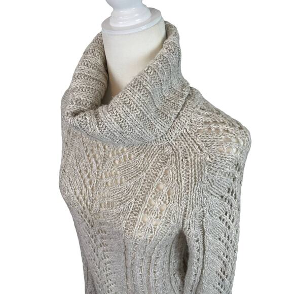 Anthropologie Sleeping On Snow Women's Small Eldora Wool Blend Knit Sweater - Picture 3 of 10